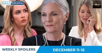 General hospital weekly spoilers - dec 11-15 - josslyn tracy and nina