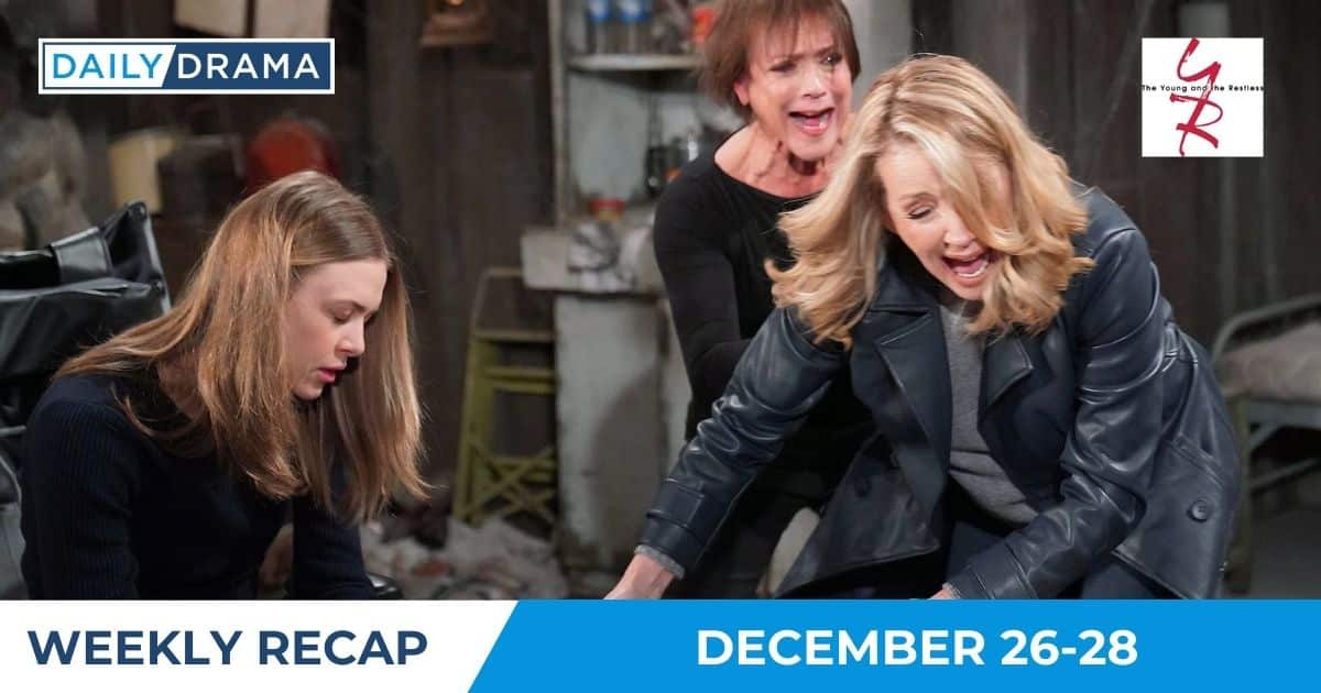 The Young and the Restless Weekly Recap - Dec 26-28 - Claire Jordan and Nikki