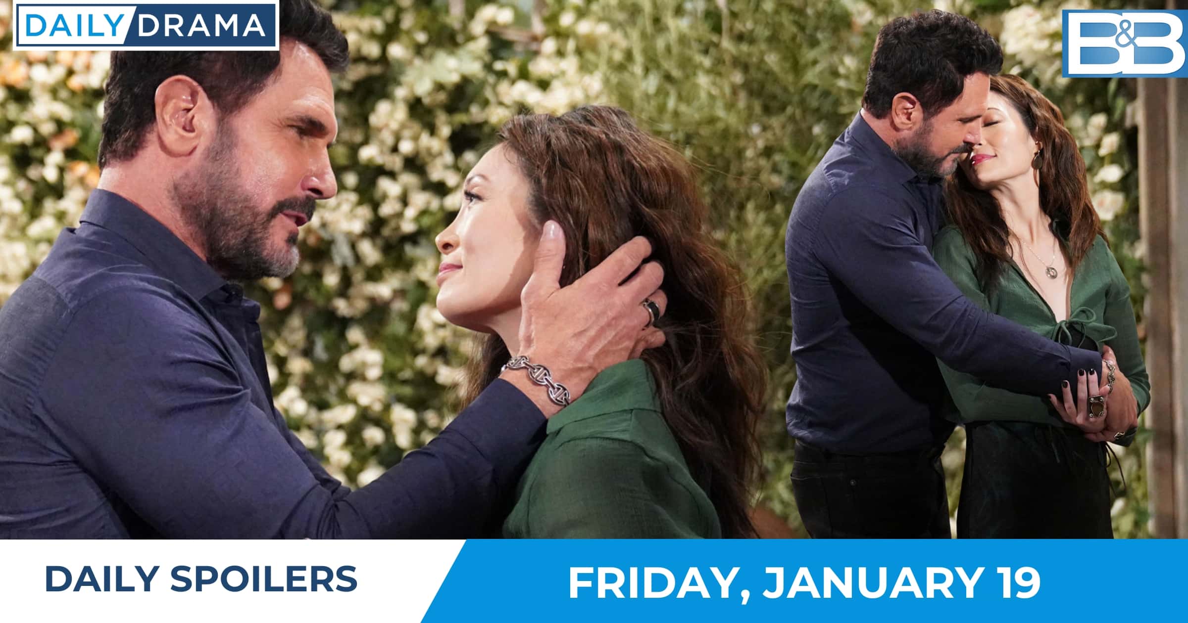 The Bold and the Beautiful Daily Spoilers - Jan 19 - Bill and Poppy