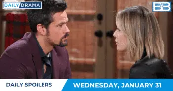 The bold and the beautiful spoilers for for january 30, 2024.