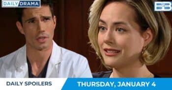 The bold and the beautiful daily spoilers - jan 4 - finn and hope