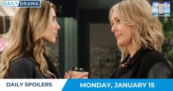 Days of our lives daily spoilers - jan 15 - sloan and nicole