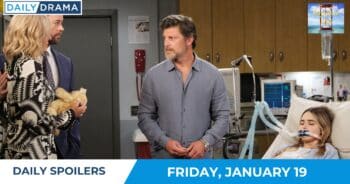 Days of Our Lives Daily Spoilers - Jan 19 - Nicole EJ Eric and Holly