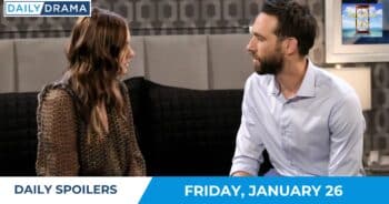Days of Our Lives Daily Spoilers - Jan 26 - Stephanie and Everett