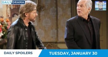Days of Our Lives Daily Spoilers - Jan 30 - Steve and Konstantin