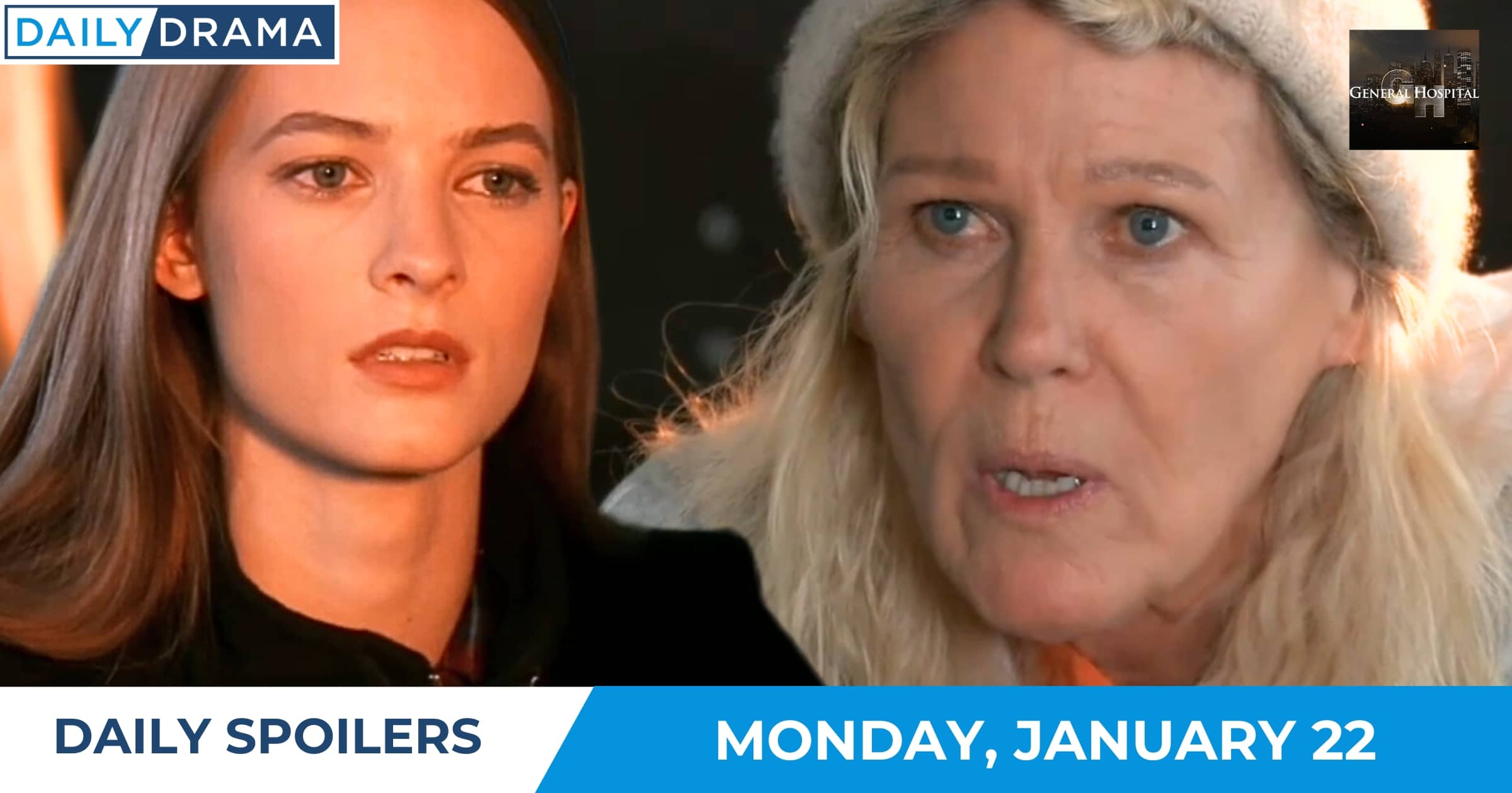 General Hospital Daily Spoilers - Jan 22 - Esme and Heather
