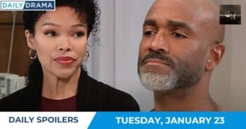 General Hospital Daily Spoilers - Jan 23 - Portia and Curtis