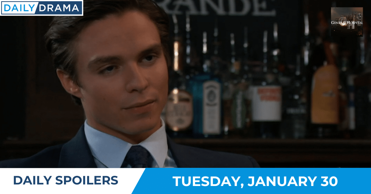 General Hospital Spoilers for January 30, 2024.