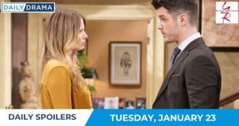 The Young and the Restless Daily Spoilers - Jan 23 - Summer and Kyle