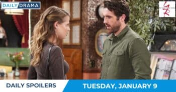 The young and the restless daily spoilers - jan 9 - summer and chance