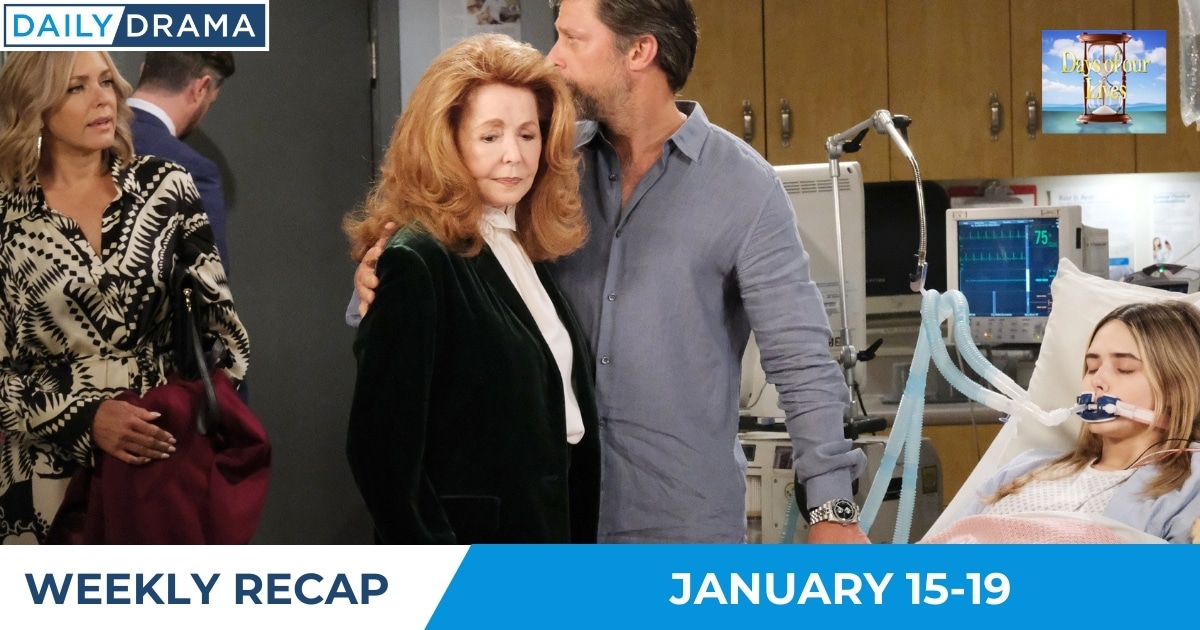 Days of Our Lives Weekly Recap - Jan 15-19 - Nicole Maggie Eric and Holly