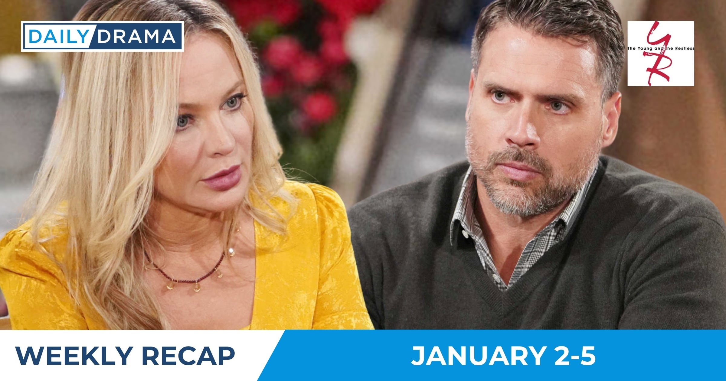 The Young and the Restless Weekly Recap - Jan 2-5 - Sharon and Nick