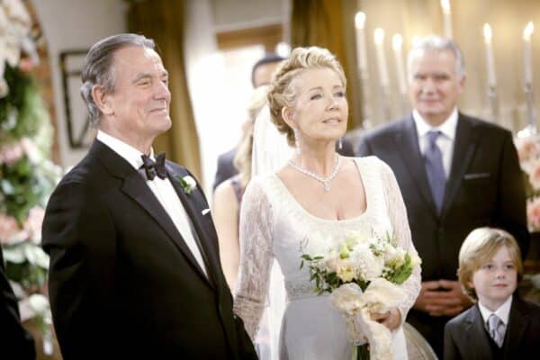 Eric Braeden and Melody Thomas Scott on The Young and the Restless