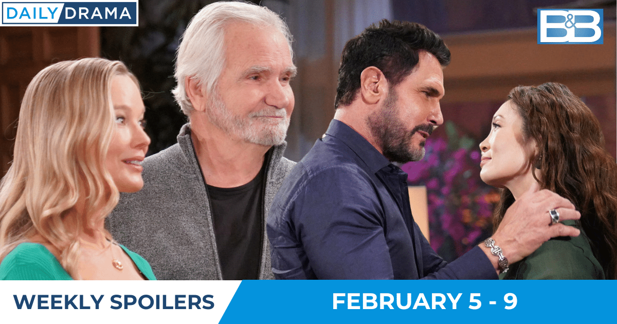 The Bold and the Beautiful Weekly Spoilers For 2/5-2/9: Proposals and Panic