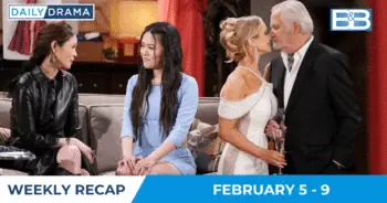 The bold and the beautiful weekly recap for 2/05 – 2/09: the sweet and the bitter