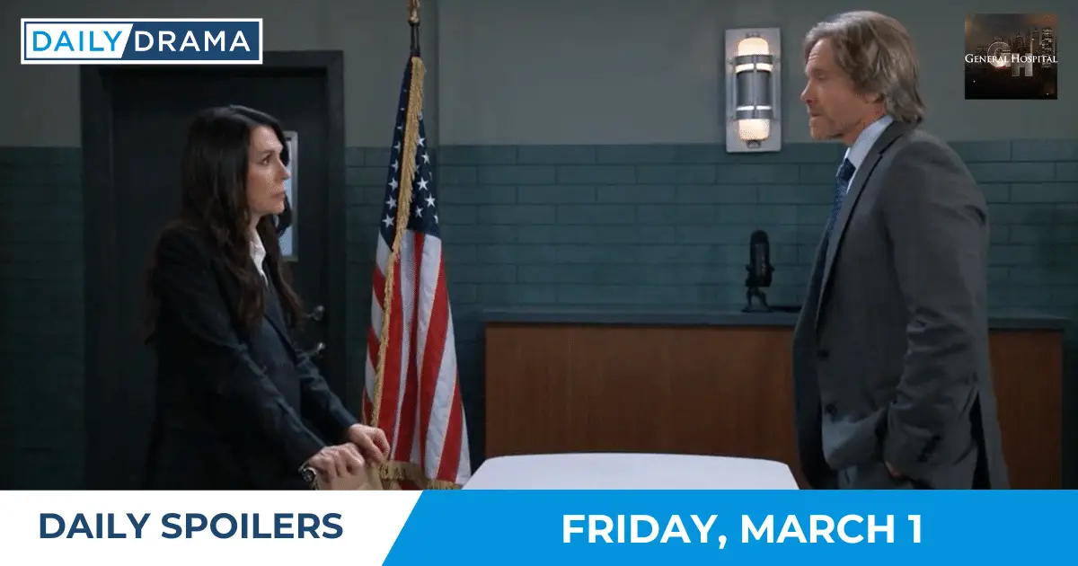General hospital spoilers: anna and jagger have it out 1 General hospital spoilers: anna and jagger have it out