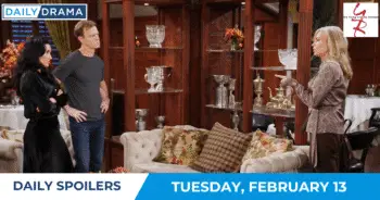 The young and the restless spoilers: ashley sees tucker and makes an immediate scene