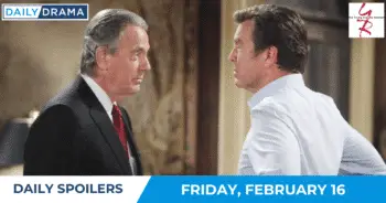 The young and the restless spoilers: victor and jack faceoff
