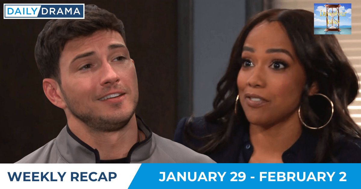 Days of our Lives Weekly Recap For 1/29-2/02: Lies, Lessons, And Lovers