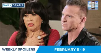 Days of our lives weekly spoilers for 2/5-2/9: big time busts and constant concerns
