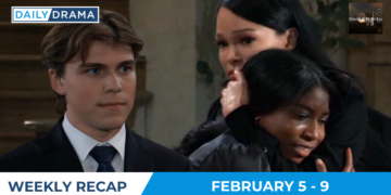 General hospital weekly recap for 2/05 - 2/09: hellos, goodbyes, and shaky alliances