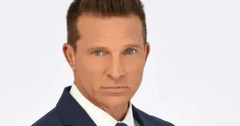 Steve burton reports in on second day back at general hospital