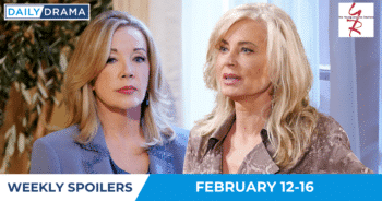 The young and the restless weekly spoilers for 2/12 - 2/16: heated confrontations and dangerous twists
