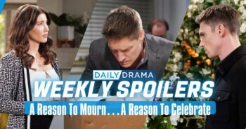 The bold and the beautiful weekly spoilers for april 1 - 5: memorials, memories, and shocking moments