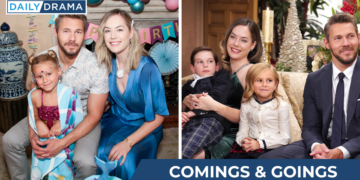 The bold and the beautiful comings & goings: little beth is back front and center