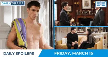 The bold and the beautiful teaser photos: love, pride, and family ties check out these snaps previewing b&b’s march 15th episode.
