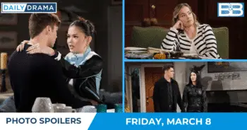 The bold and the beautiful teaser photos: a reunion and young lovers