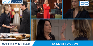 The bold and the beautiful weekly recap for march 25 – 29: goodbye is the hardest word