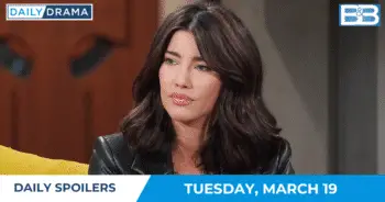 The bold and the beautiful spoilers: steffy simmers with rage