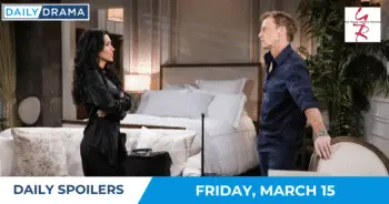 The young and the restless spoilers: audra lets tucker have it!