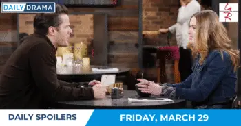 The young and the restless spoilers: claire captures kyle’s full attention  