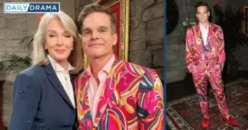 Suit swap? Were marlena and leo in the outfits clothes on days of our lives?