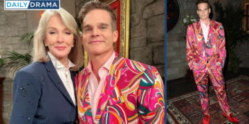 Suit swap? Were marlena and leo in the outfits clothes on days of our lives?