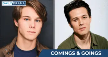 Jamie martin mann out, leo howard in as tate on days of our lives