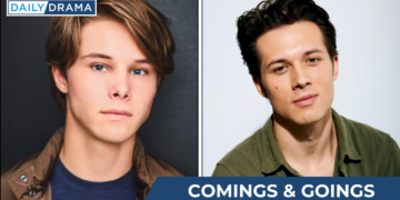 Jamie martin mann out, leo howard in as tate on days of our lives