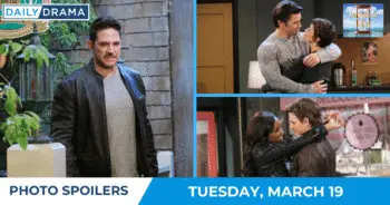 Days of our lives teaser photos: hot love and fiery rage