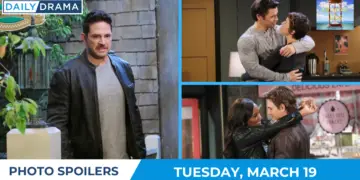 Days of our lives teaser photos: hot love and fiery rage