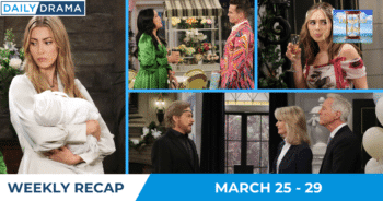 Days of our lives weekly recap for march 25 – 29: confessions and distractions