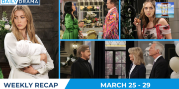 Days of our lives weekly recap for march 25 – 29: confessions and distractions