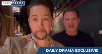 Daily drama exclusive: steve burton and bradford anderson reunite backstage at general hospital