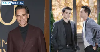 The young and the restless' jason thompson on billy and adam's (momentary) cease-fire