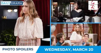 The young and the restless teaser photos: a family dinner turns into a nightmare