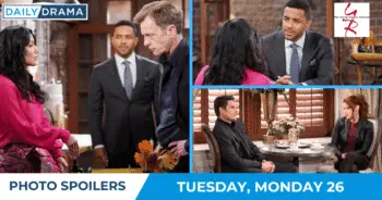 The young and the restless teaser photos: face-offs and bad moods