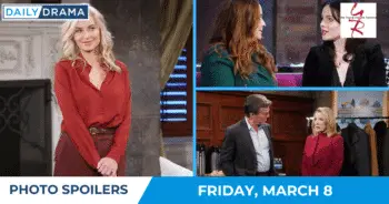The young and the restless teaser photos: passion, honesty, and uninvited moments