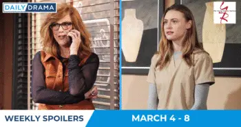 The young and the restless weekly spoilers for 3/4 – 3/8: love, loss, and a look at the future