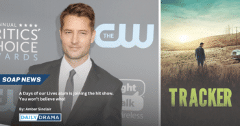 Justin hartley announces another soap star is joining tracker!